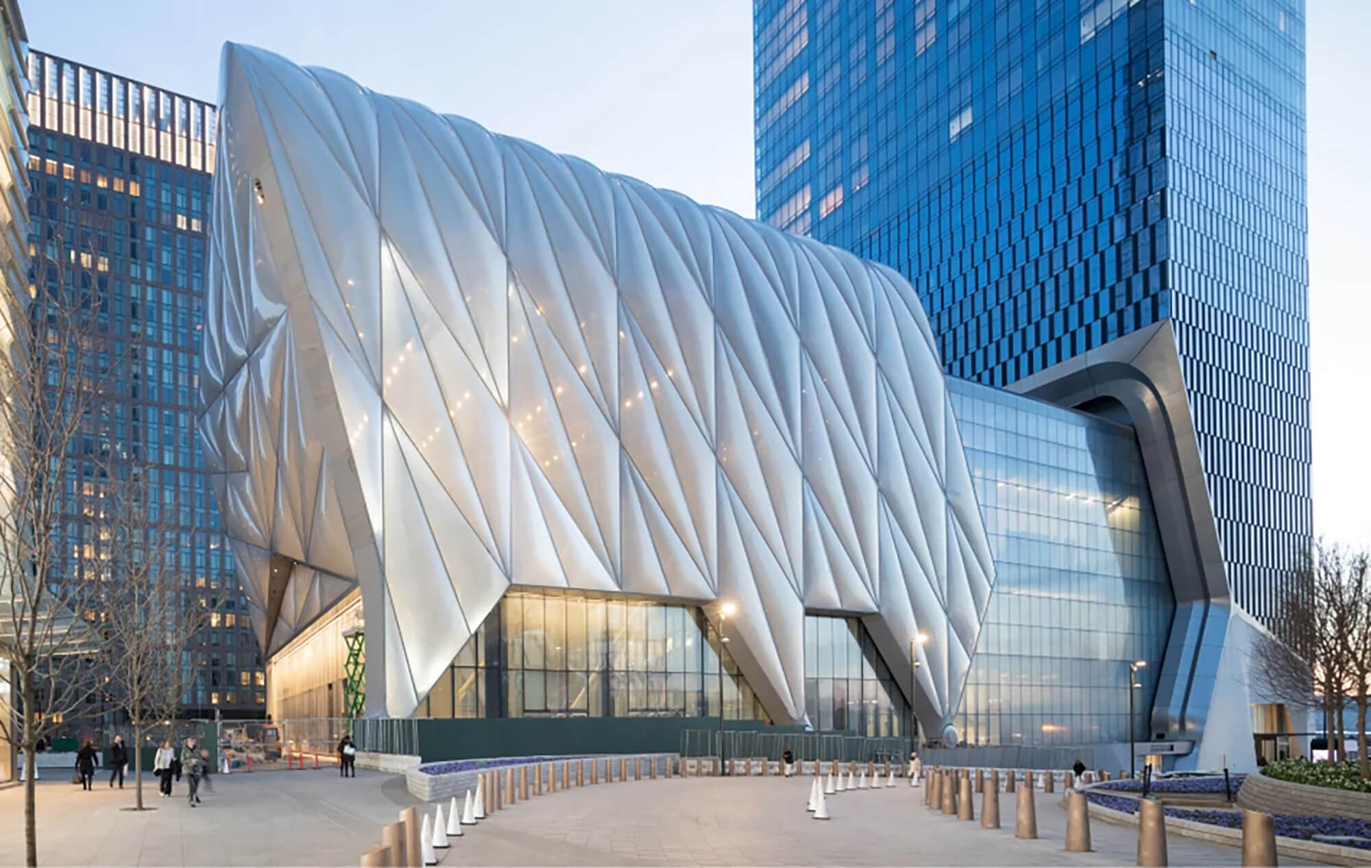 The Shed building at Hudson Yards